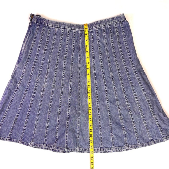 Christopher & Banks Jean Skirt A-Line 2000s 12 - Picture 6 of 8